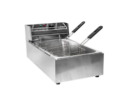 Friteuza cu o cuva – 2 x 6 litri